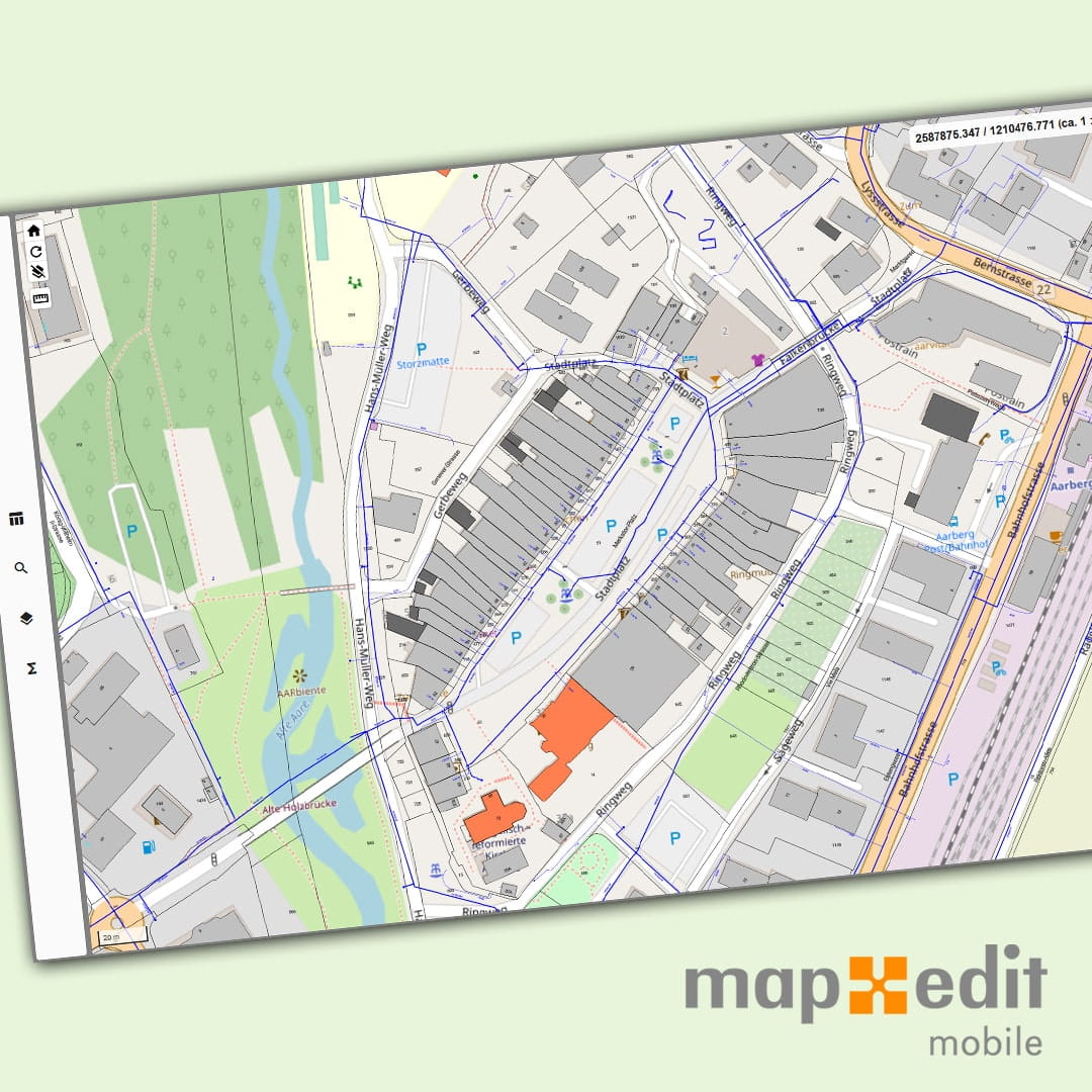 MapEdit Mobile: das GIS für die Hosentasche!