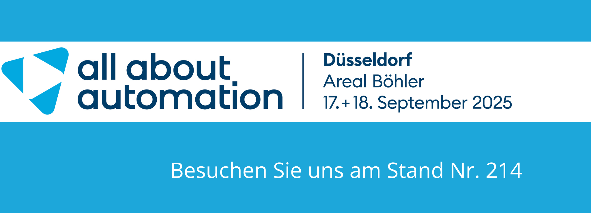 Messen und Kongresse all about automation Düsseldorf 2025