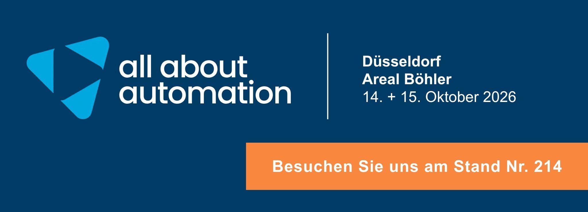 Messen und Kongresse all about automation Düsseldorf 2026