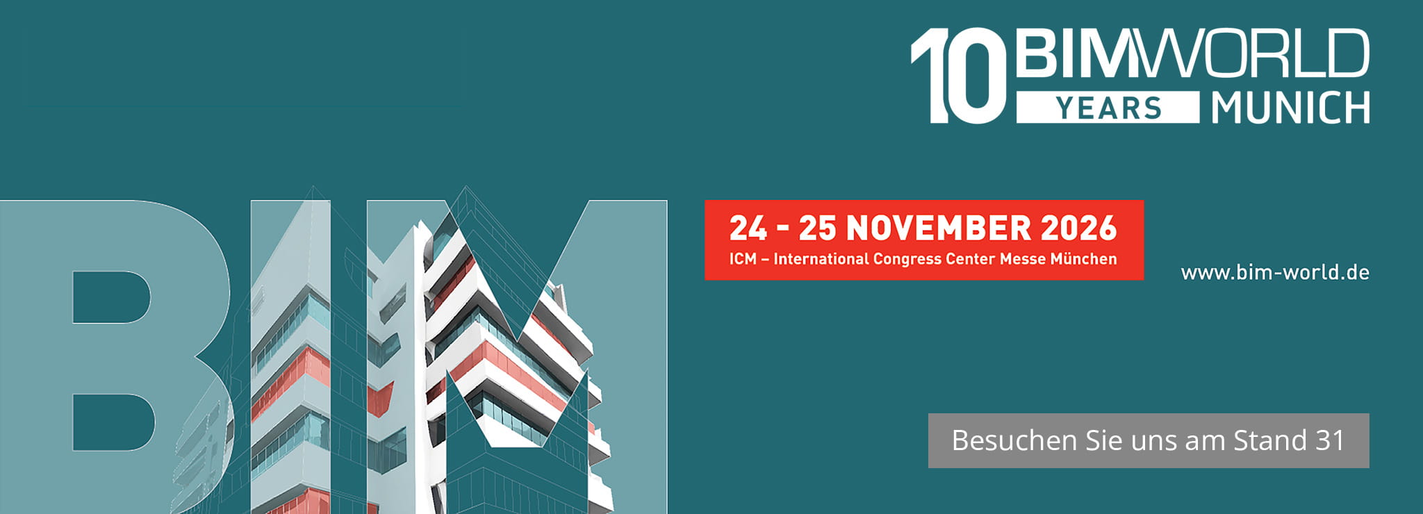 MuM auf der BIM World München 2026