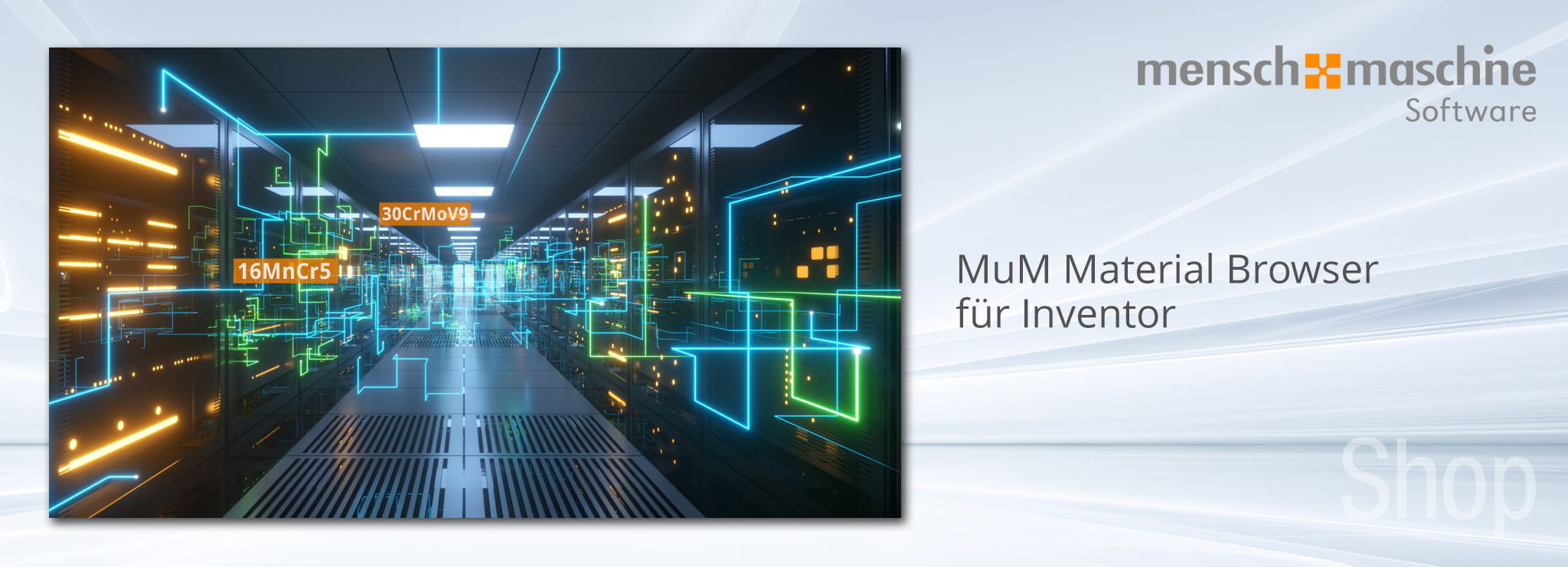 Shop MuM Material Browser für Inventor