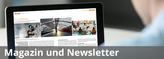 Magazin und Newsletter