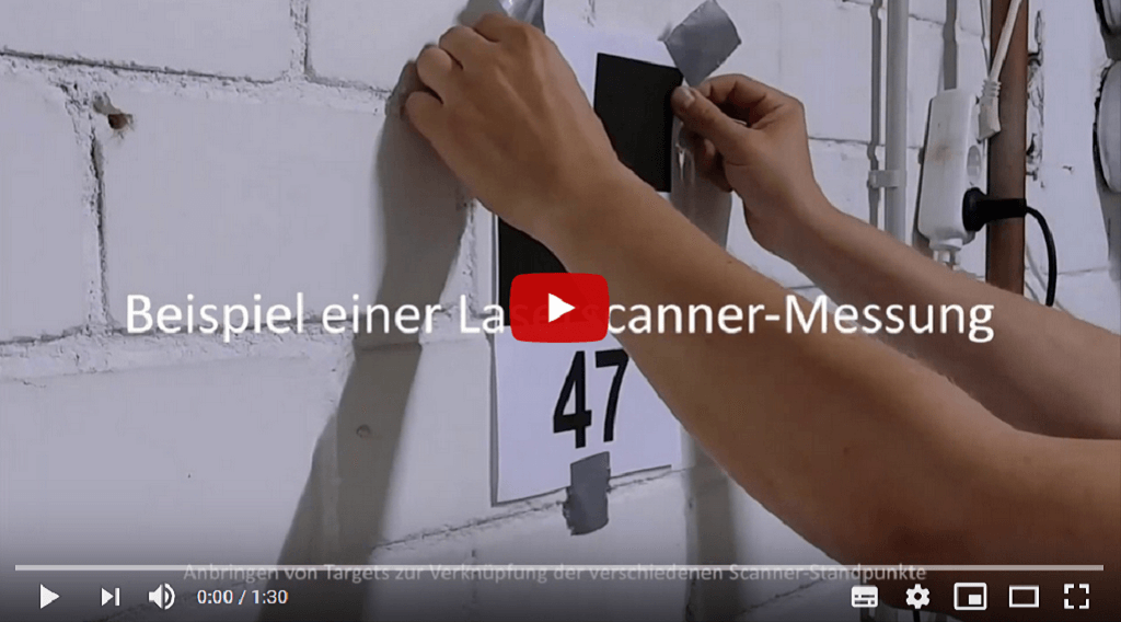 Video: Beispiel einer Lasersscan Messung