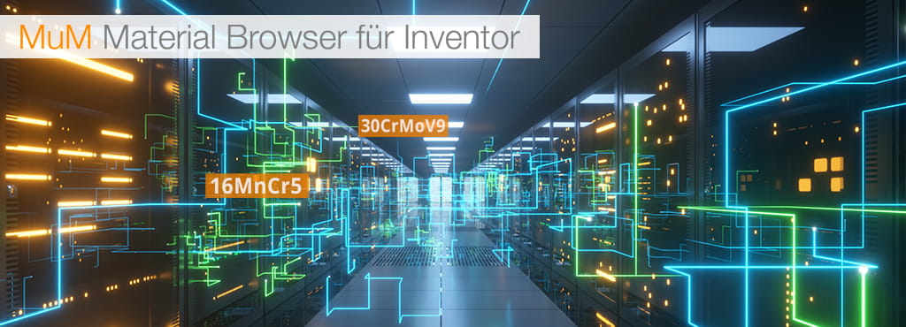 MuM Material Browser für Inventor