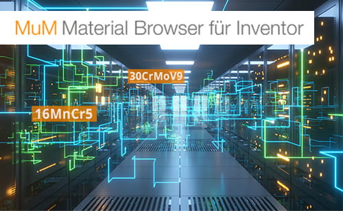 MuM Material Browser für Inventor