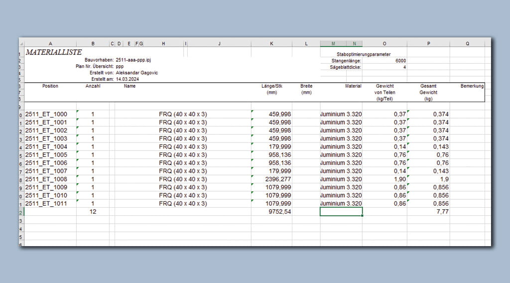 Referenz metall glas WERKSTATT GmbH