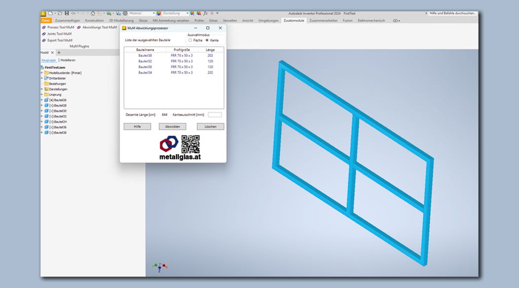 Referenz metall glas WERKSTATT GmbH