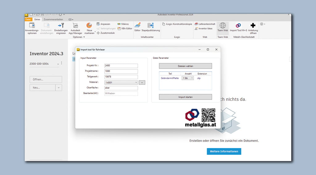Referenz metall glas WERKSTATT GmbH