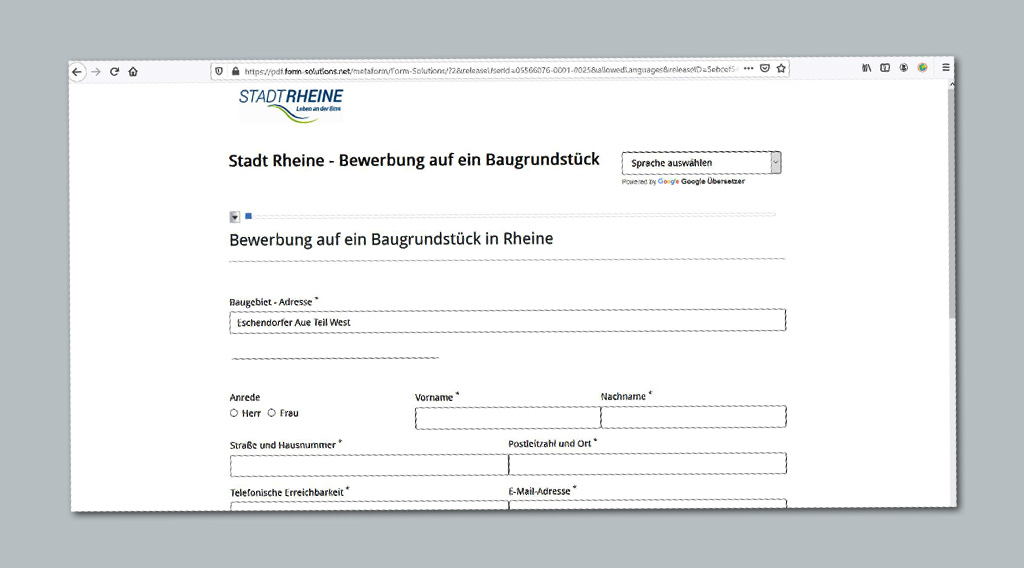Referenzbericht Stadt Rheine