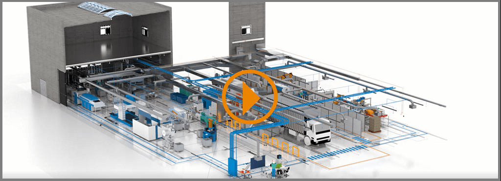 Animation Aufstellungsplanung 3D LayoutPlanung